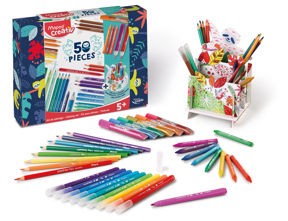 Maped Creativ Colouring Set - 50 Pieces