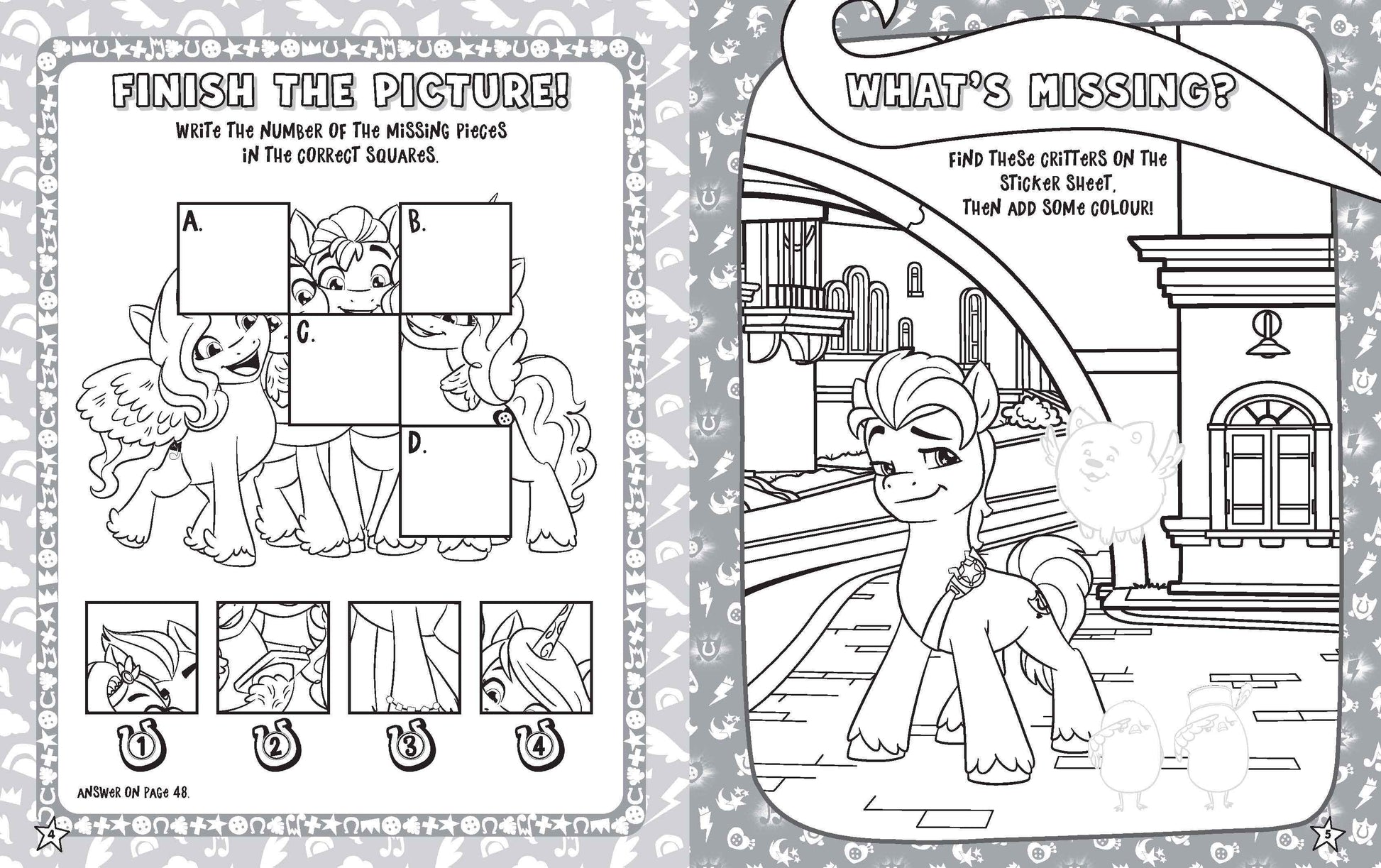 My Little Pony Ultimate Sticker Book — inside page 3