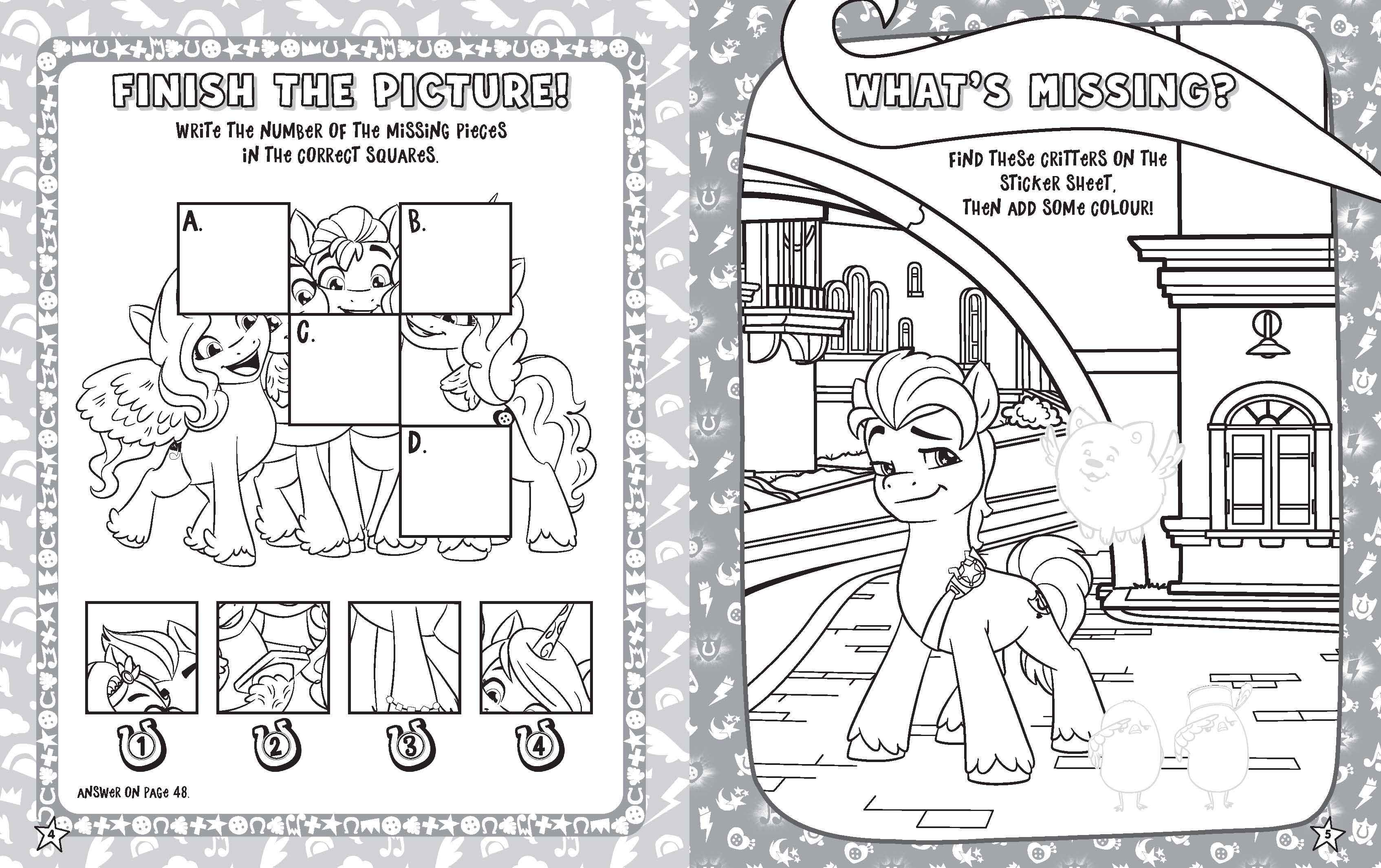 My Little Pony Ultimate Sticker Book — inside page 3