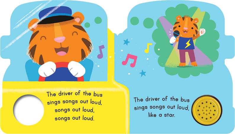 1-Button Sound Book - The Wheels on the Bus