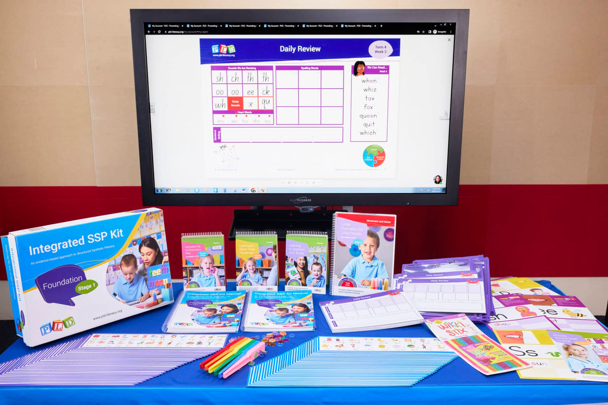 Foundation Integrated SSP Kit and Foundation Reading Books Bundle (Set 1 to 7)