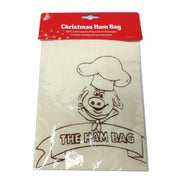 Christmas Ham Bag Cotton Print 50 X 40CM