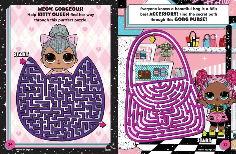 L.O.L. Surprise! - Maze Book — inside page 1