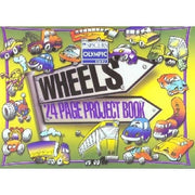 Spicers Olympic Wheels 24 Page Project Book (8mm Feint Ruled)