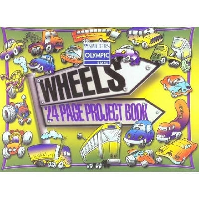 Spicers Olympic Wheels 24 Page Project Book (8mm Feint Ruled)