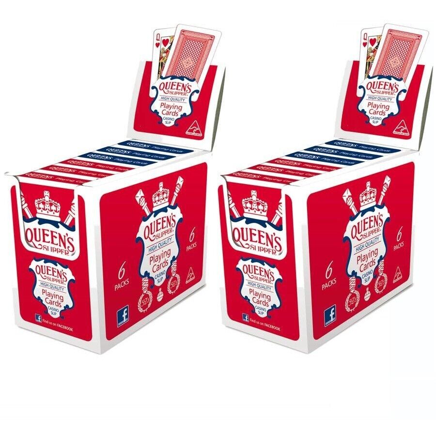 Queen's Slipper Playing Cards - Box of 12