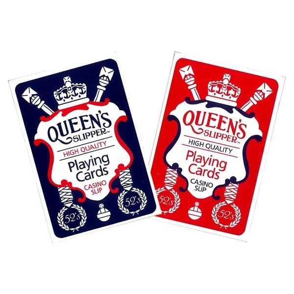 Queen's Slipper Playing Cards - Box of 12