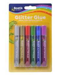 Glitter Glue - 10.5ml (Pack of 6)