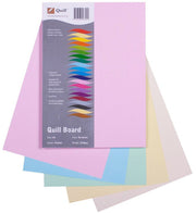 Quill A4 Card Pack of 50 - Pastel (210gsm)