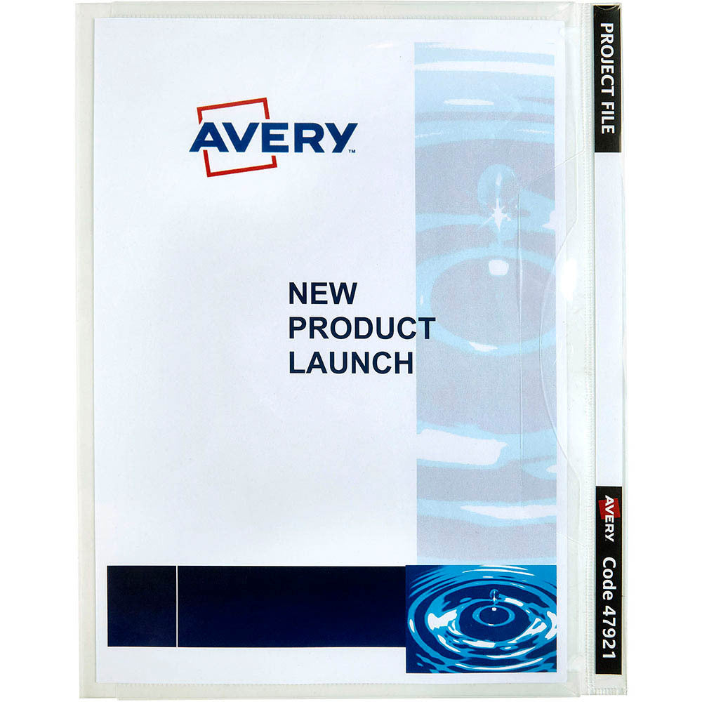 Avery A4 Project File Clear
