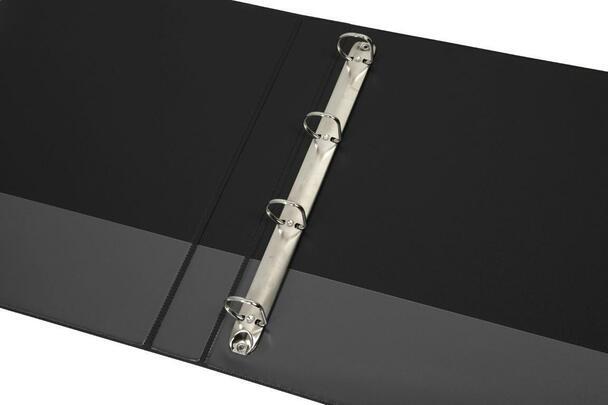 Marbig Insert Binder: Clearview A4 - 4 D-Ring 25mm (Black)