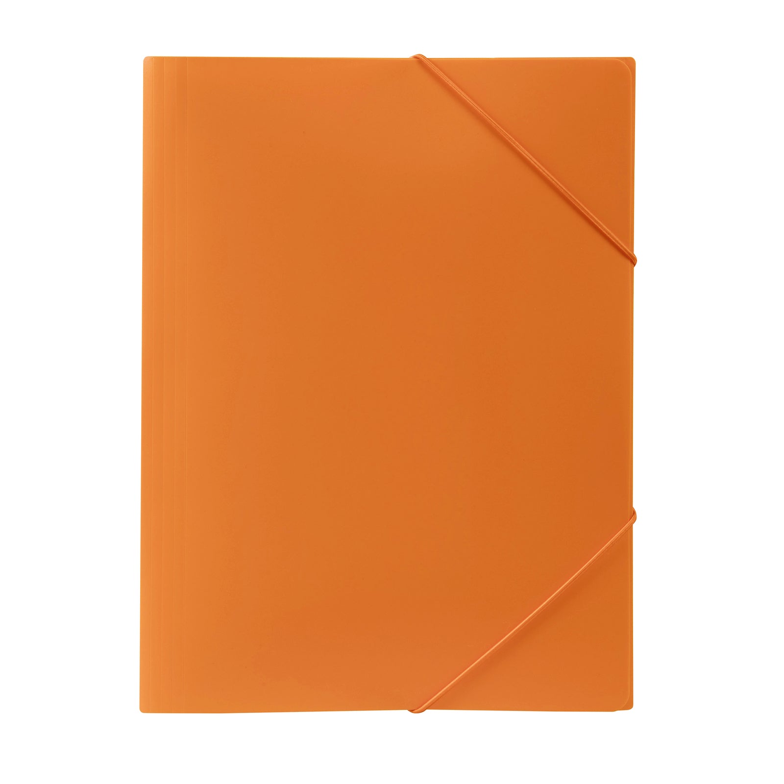 Marbig Soft Touch Document Wallet Brights: Orange - A4