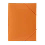 Marbig Soft Touch Document Wallet Brights: Orange - A4