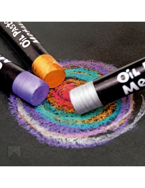 Micador Large Oil Pastels - Metallic