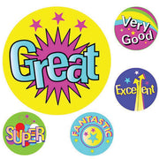 Avery Merit and Reward Stickers: Multi Captions - 22mm (Pack of 200)