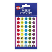 Avery Merit and Reward Stickers: Smiley Faces - 13mm (Pack of 800)