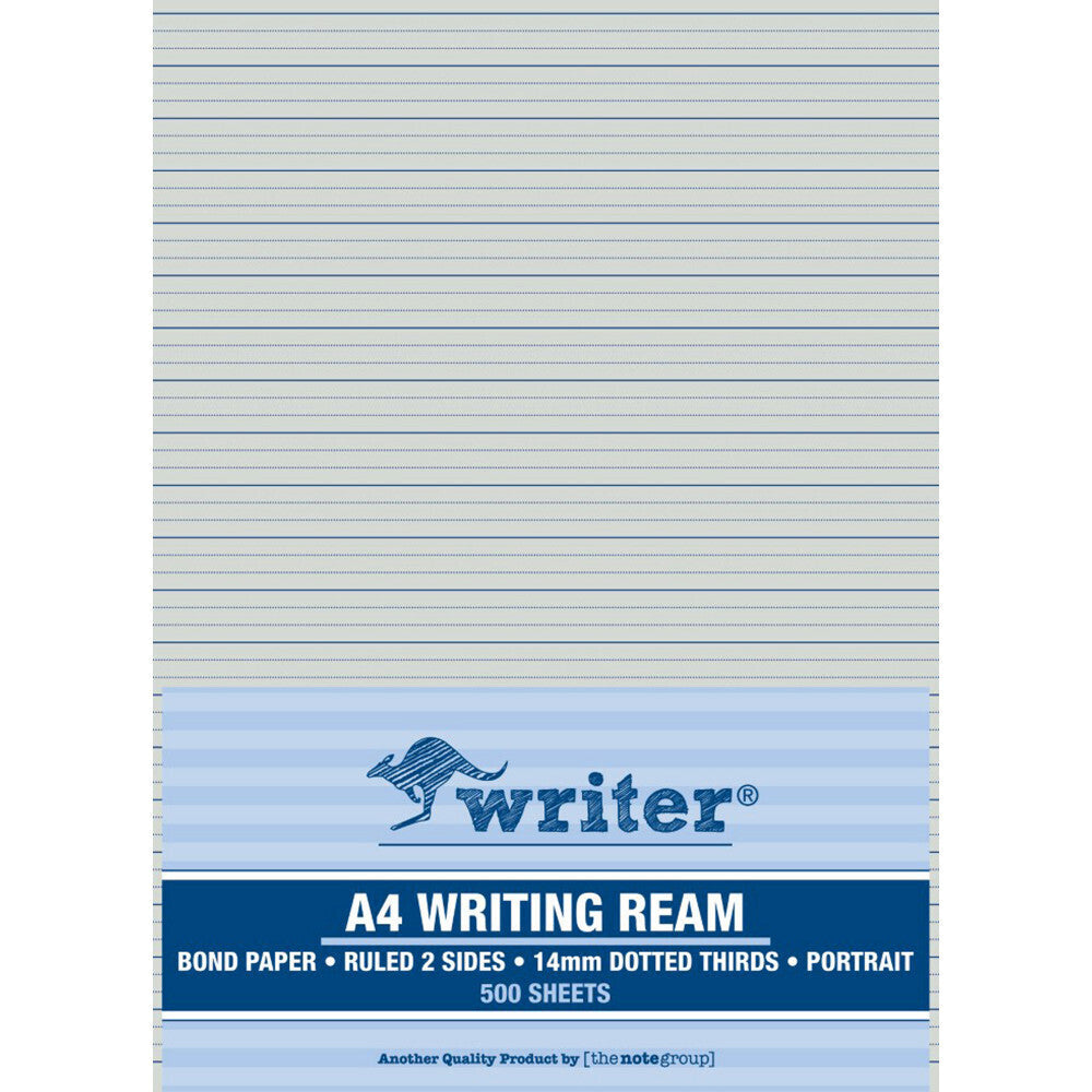 Writer A4 Writing Ream - Bond Paper: 14mm Dotted Thirds