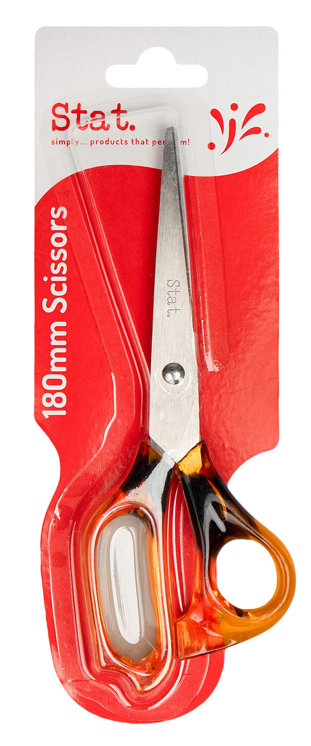 Stat Scissors - 180mm: Tortoise Grip