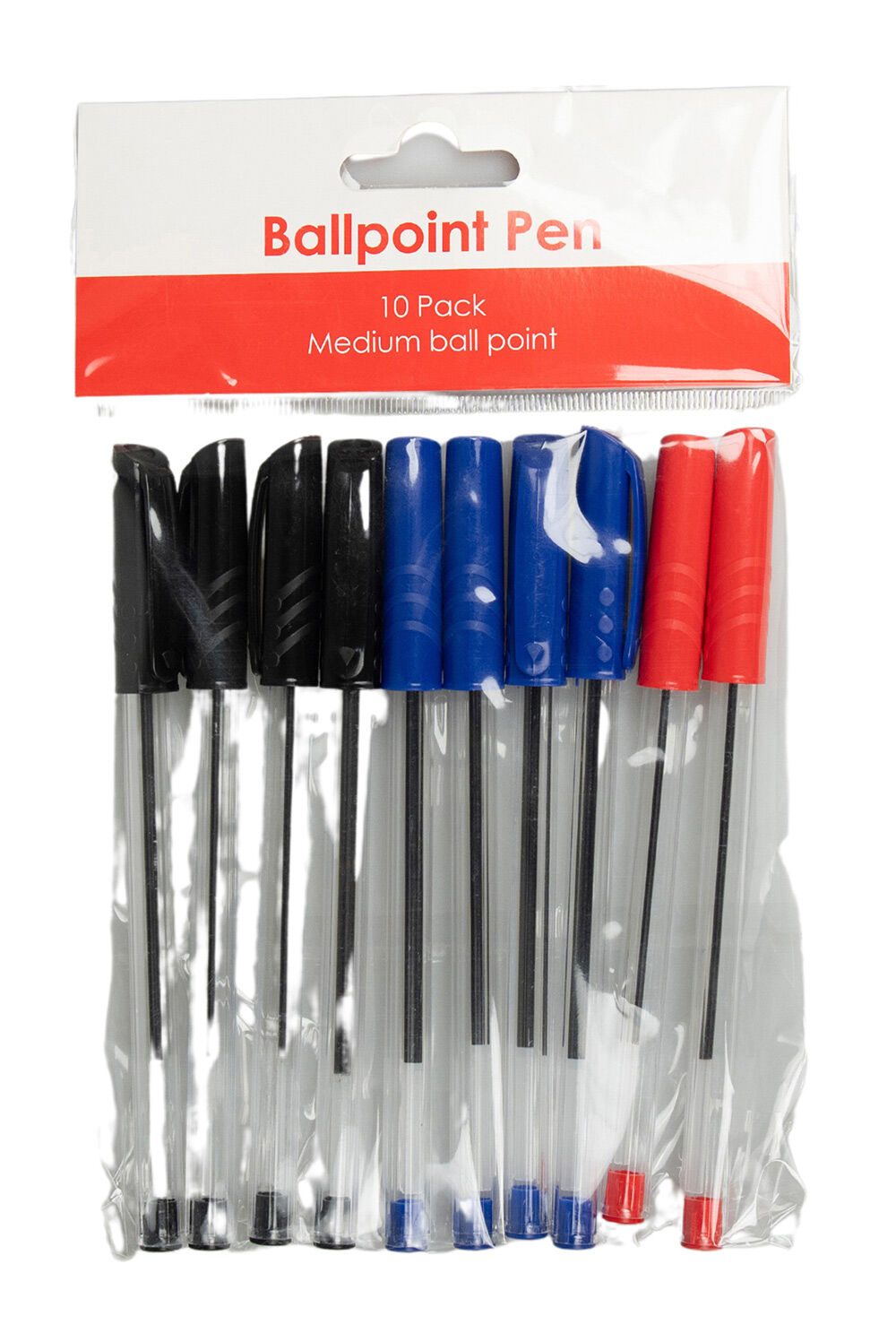 GNS Pen Basic - 1.0mm Ballpoint: Assorted (Pack of 10)
