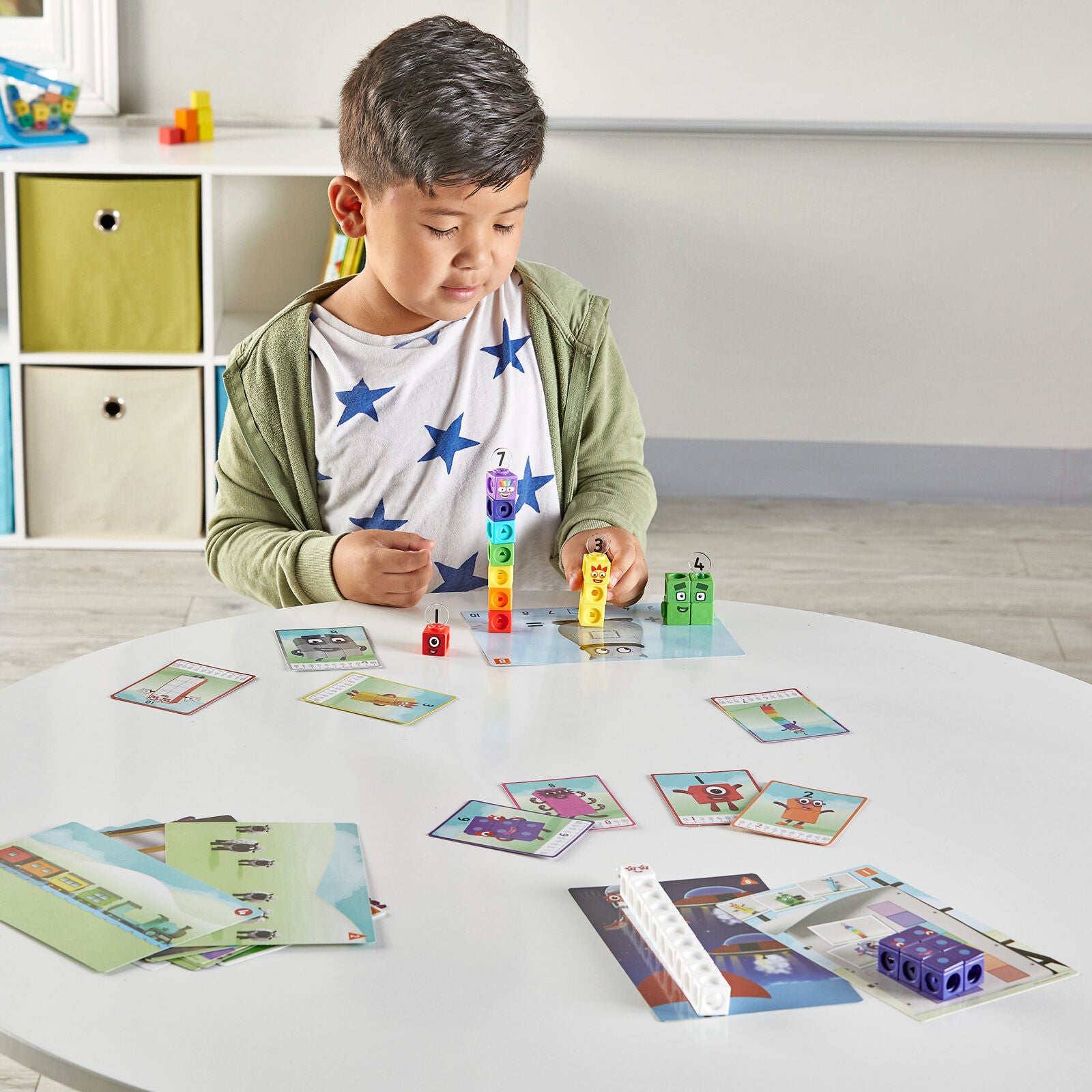 MathLink® Cubes Numberblocks®  1–10 Activity Set.