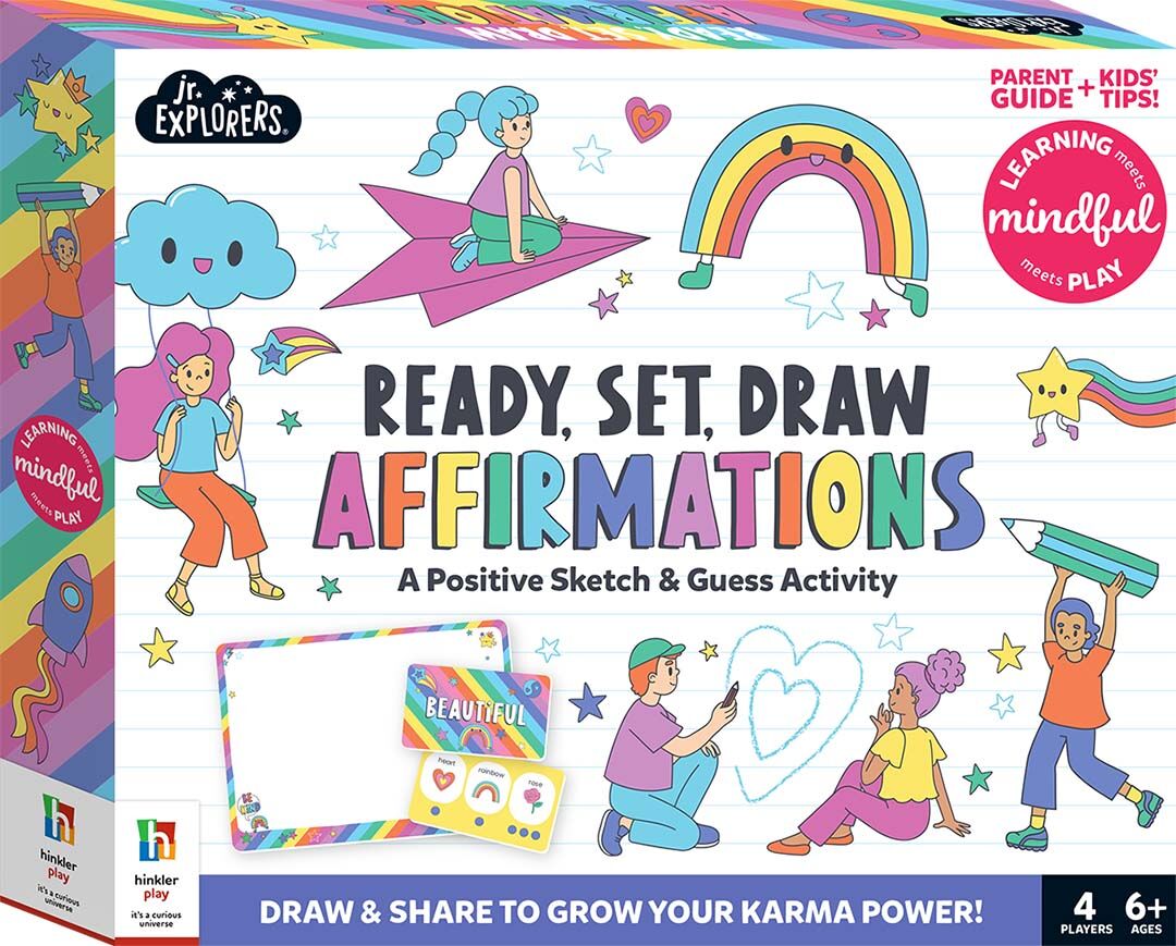Junior Explorers: Ready, Set, Draw Affirmations