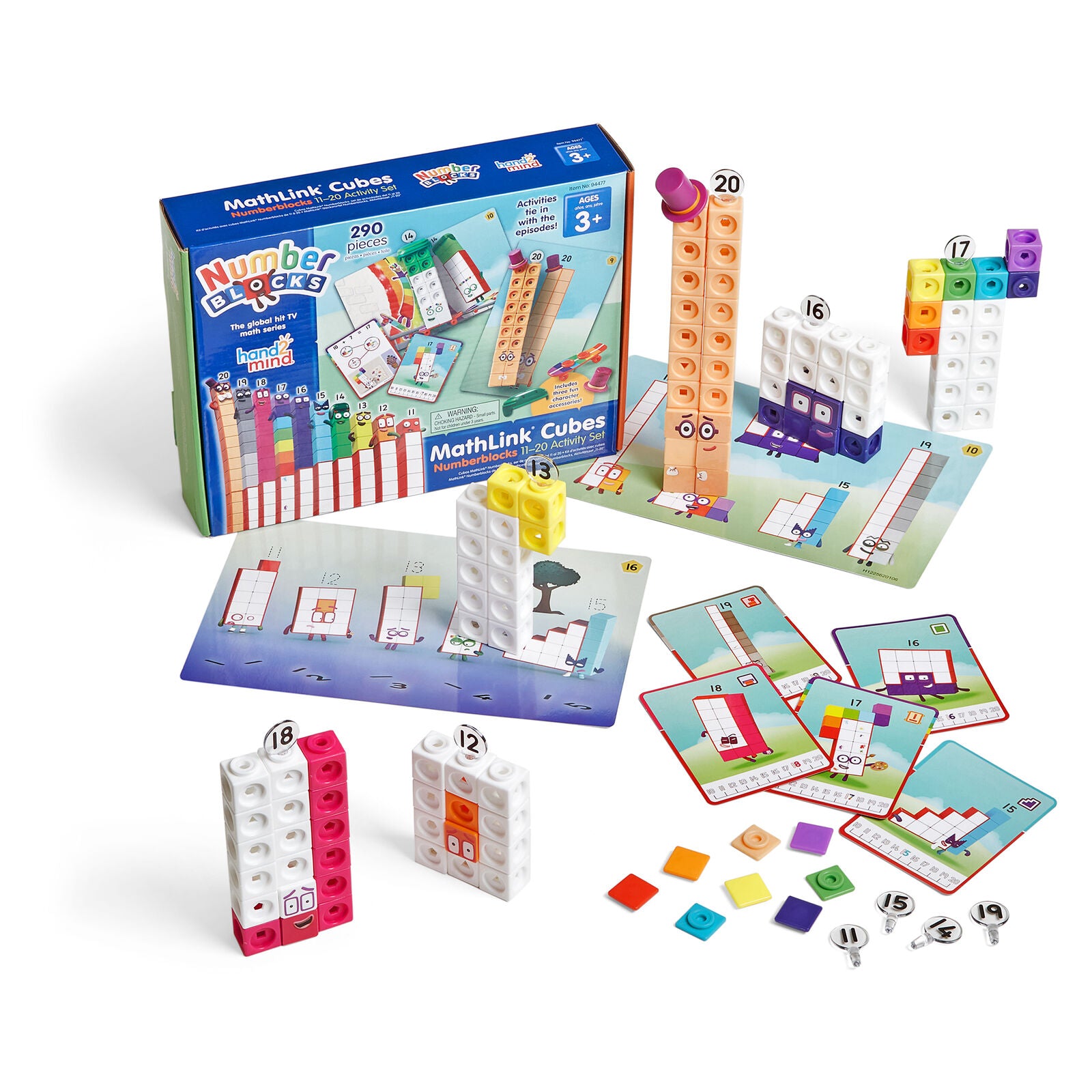 MathLink® Cubes Numberblocks® 11-20 Activity Set
