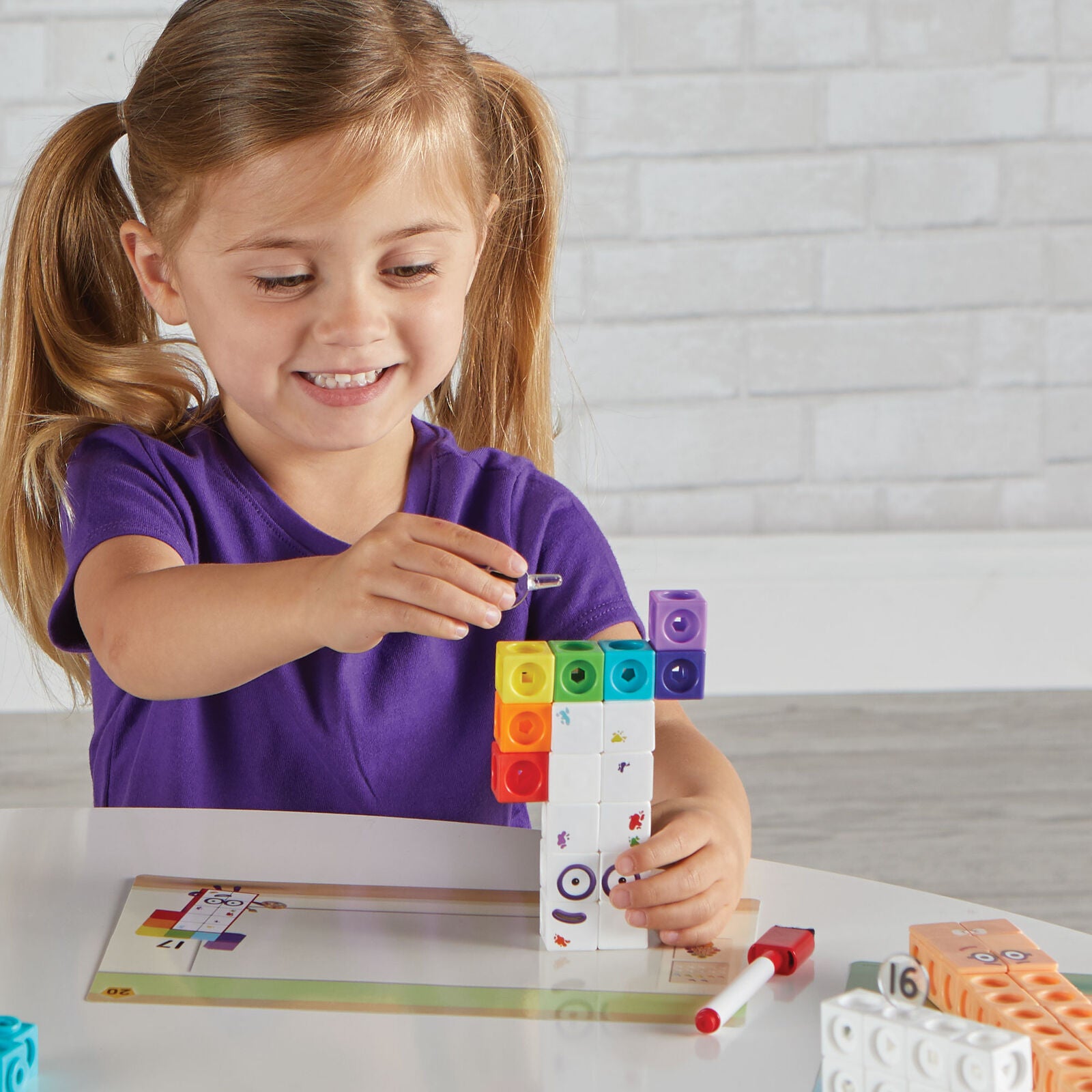 MathLink® Cubes Numberblocks® 11-20 Activity Set