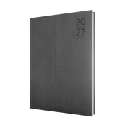 Collins Debden Silhouette 2027 Diary (A4, Day to a Page) - Charcoal