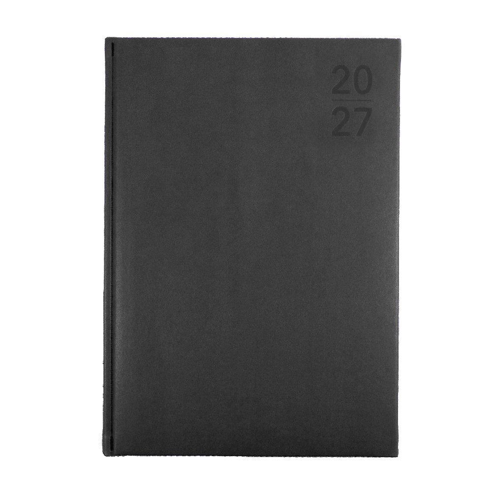 Collins Debden Silhouette 2027 Diary (A4, Week to View) - Charcoal - view 2