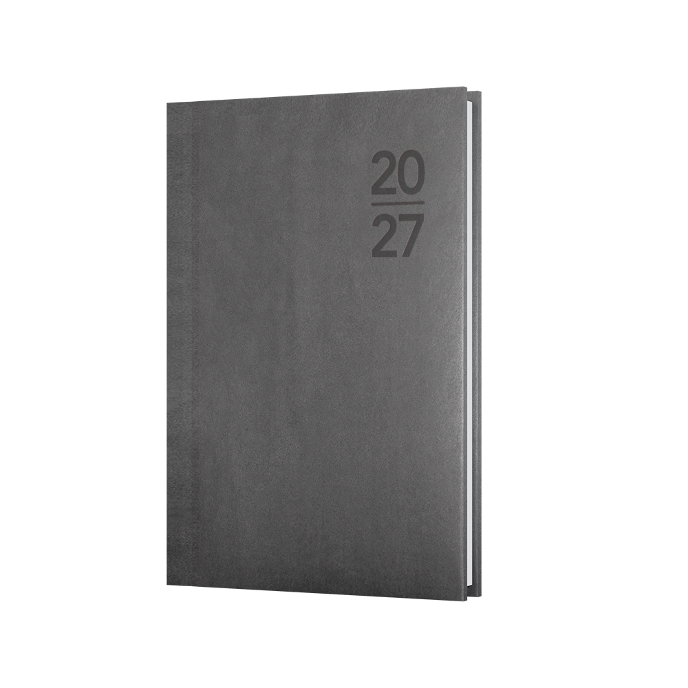 Collins Debden Silhouette 2027 Pocket Diary (B7R, Week to View) - Charcoal