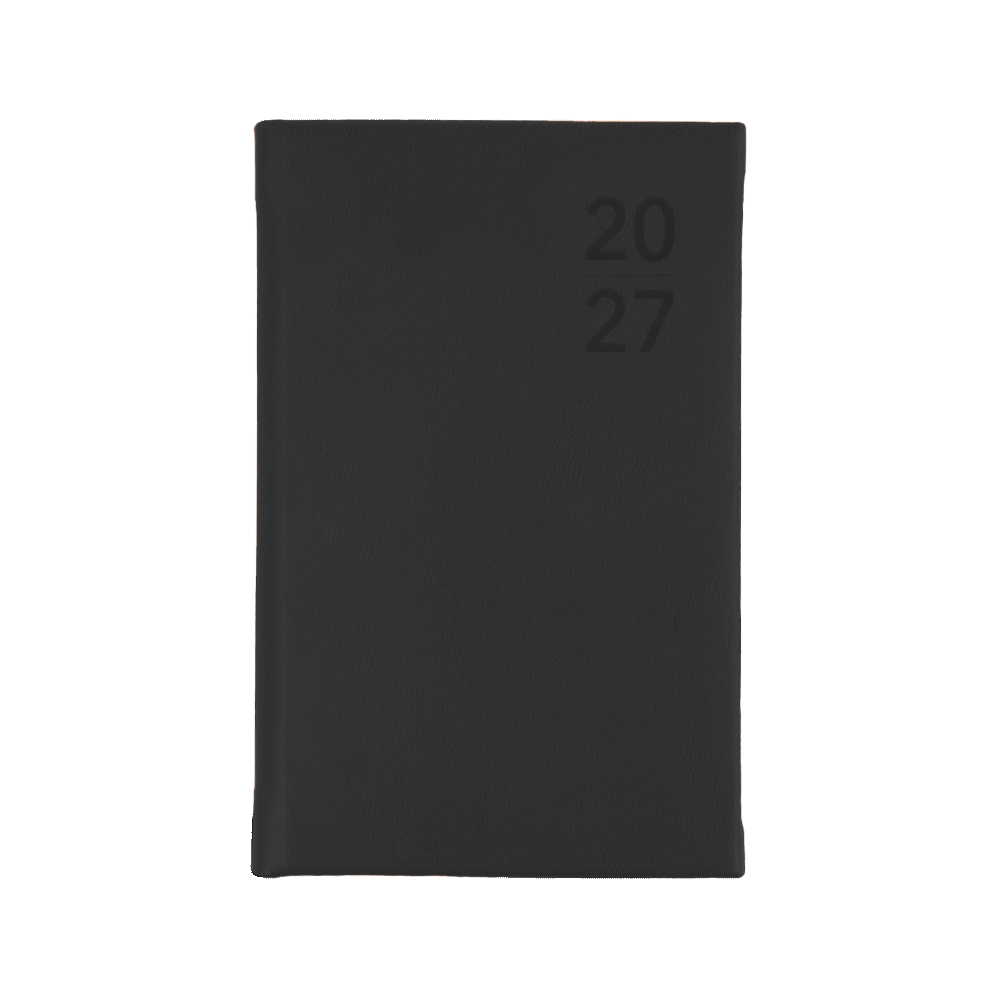 Collins Debden Silhouette 2027 Pocket Diary (B7R, Week to View) - Charcoal - view 2