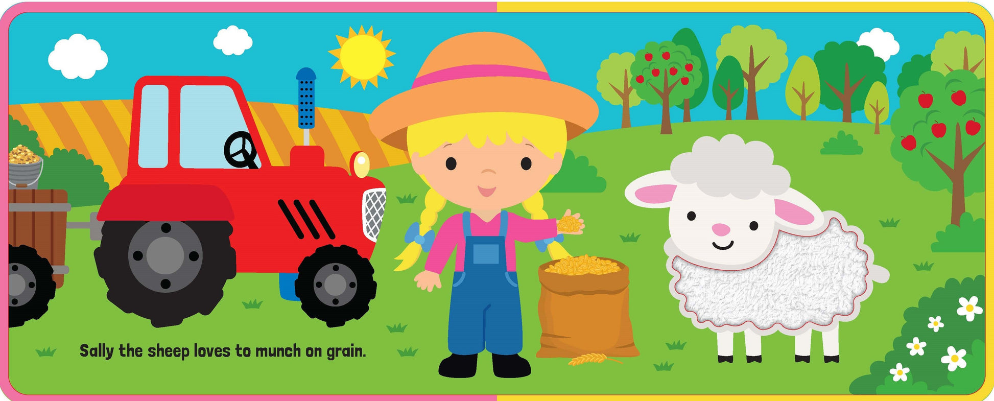 Foam Touch & Feel Book - On the Farm — inside page 1