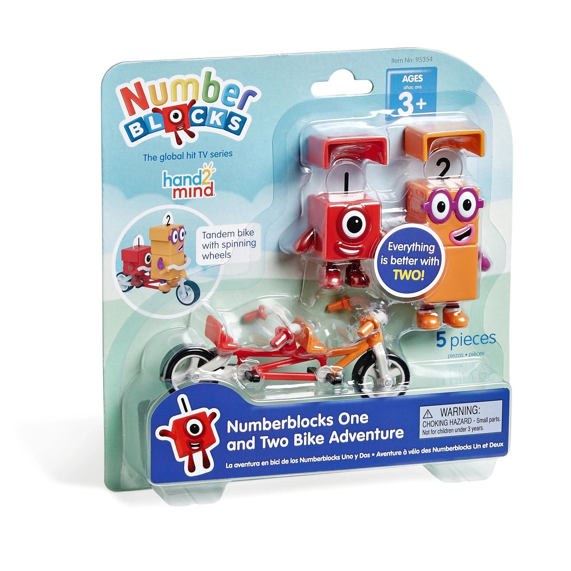 NUMBERBLOCKS One and Two Bike Adventure
