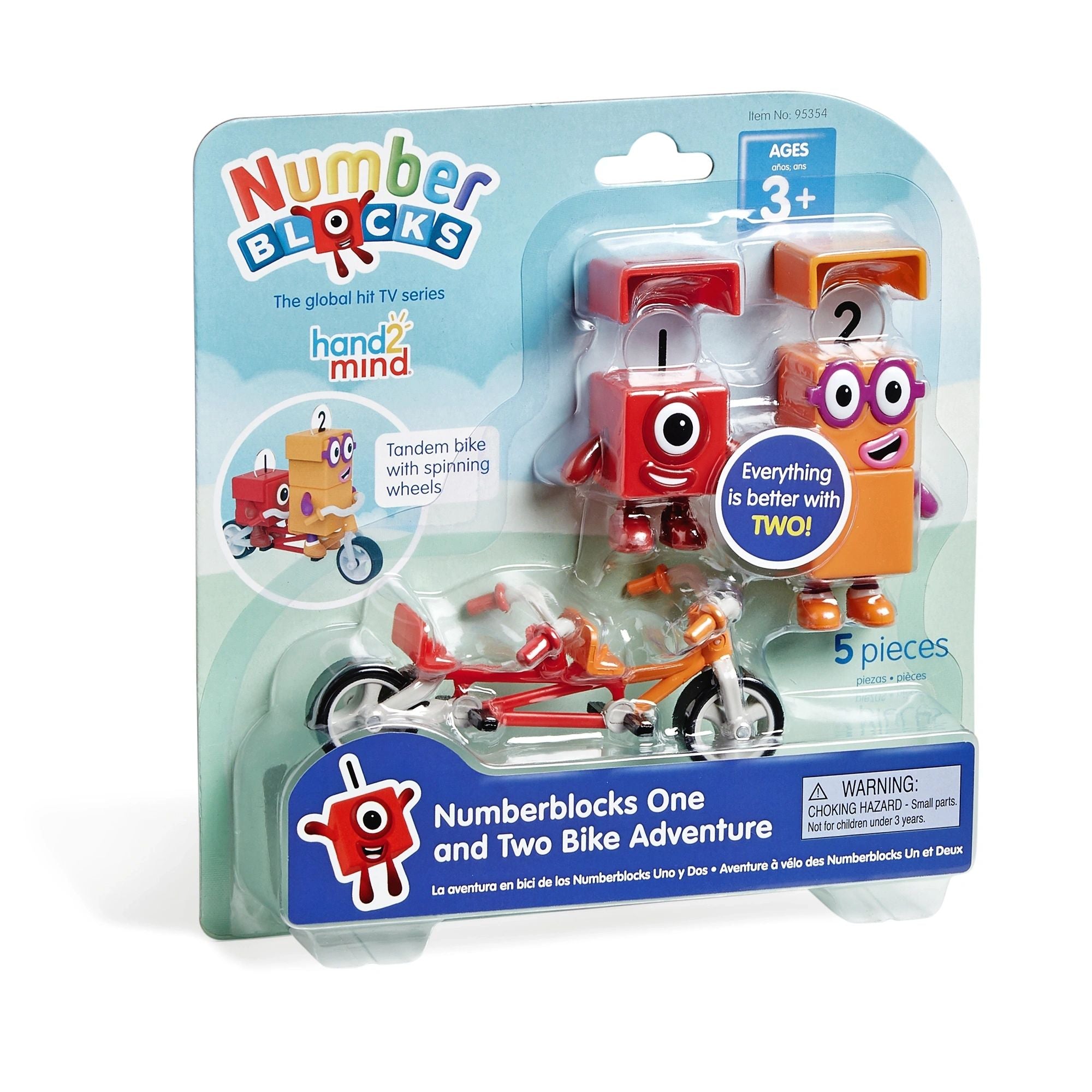 NUMBERBLOCKS One and Two Bike Adventure