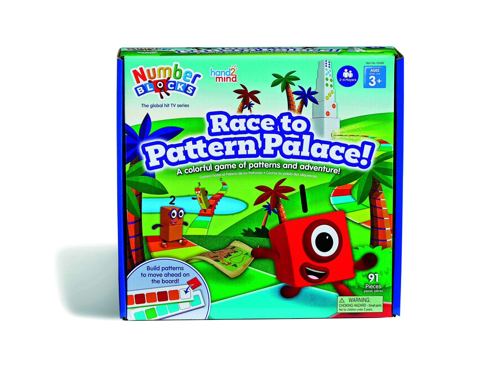 NUMBERBLOCKS® Race to Pattern Palace board game