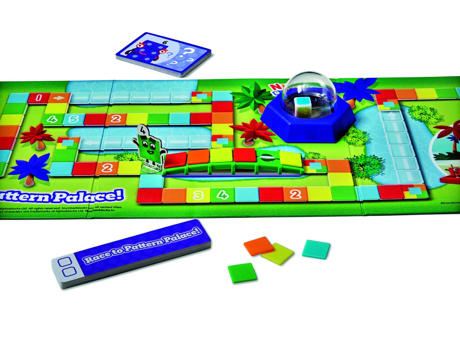 NUMBERBLOCKS® Race to Pattern Palace board game