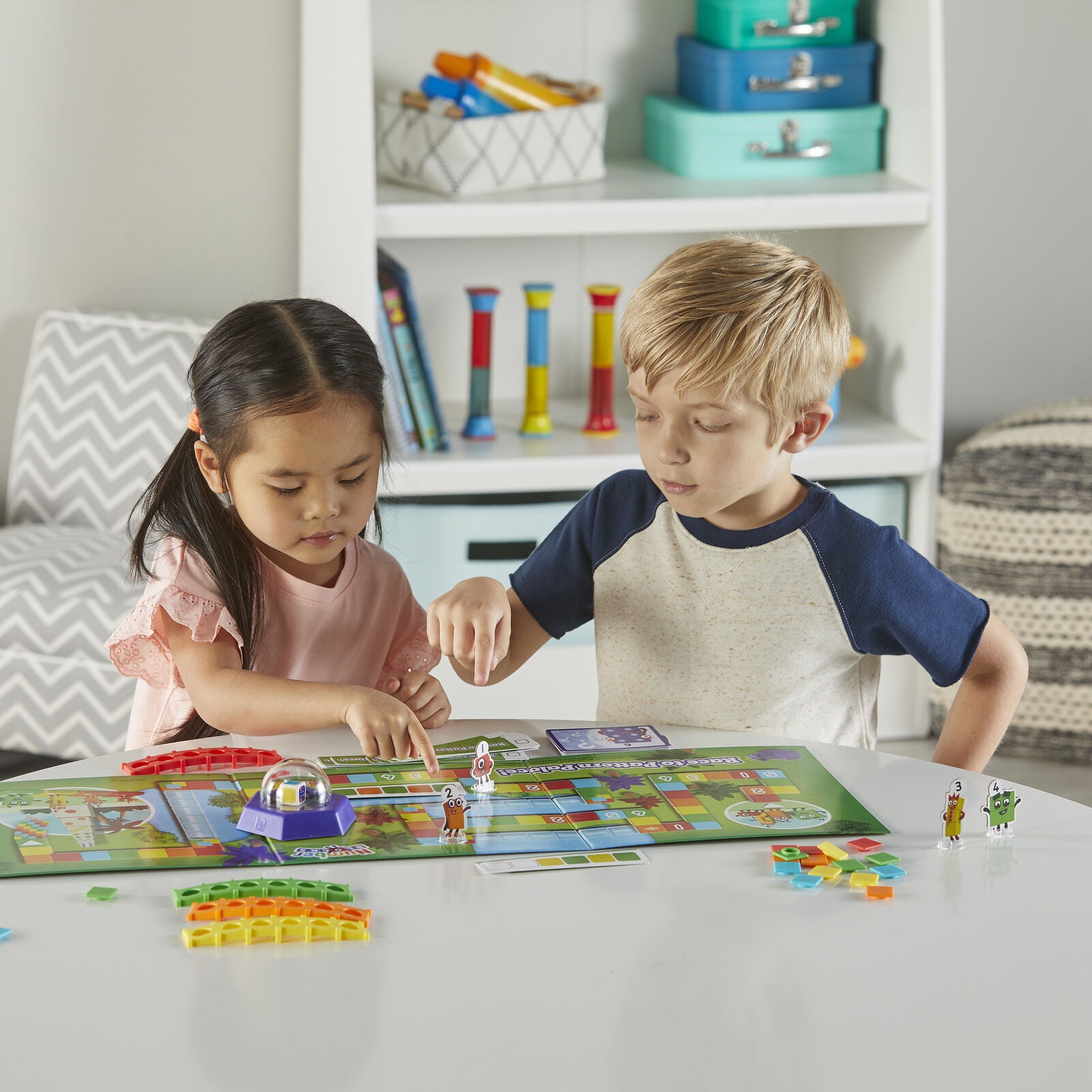 NUMBERBLOCKS® Race to Pattern Palace board game