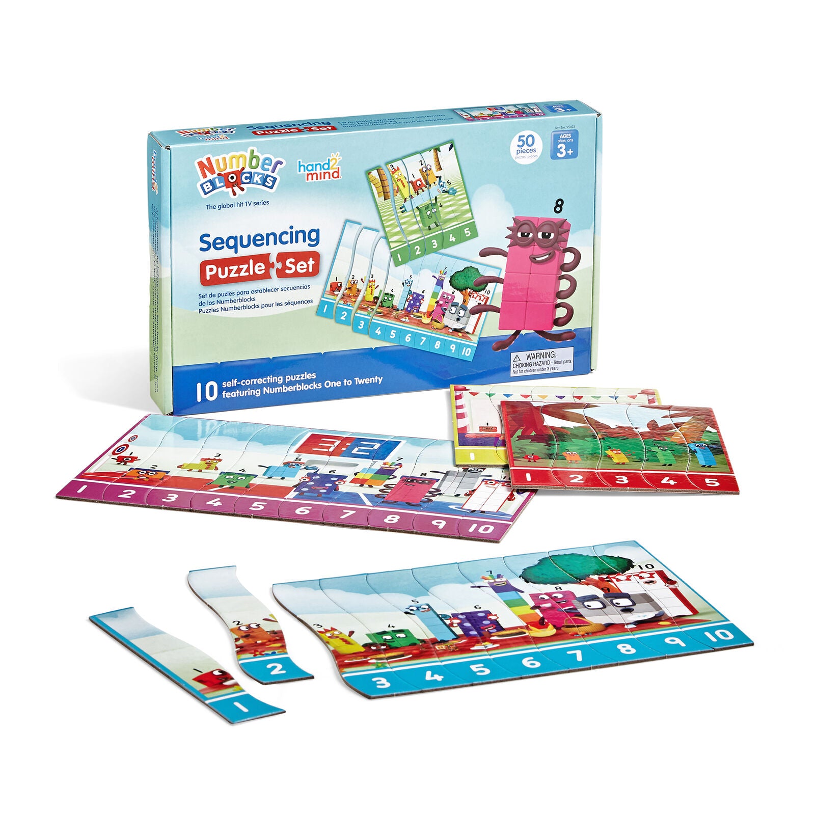 NUMBERBLOCKS® Sequencing Puzzle Set