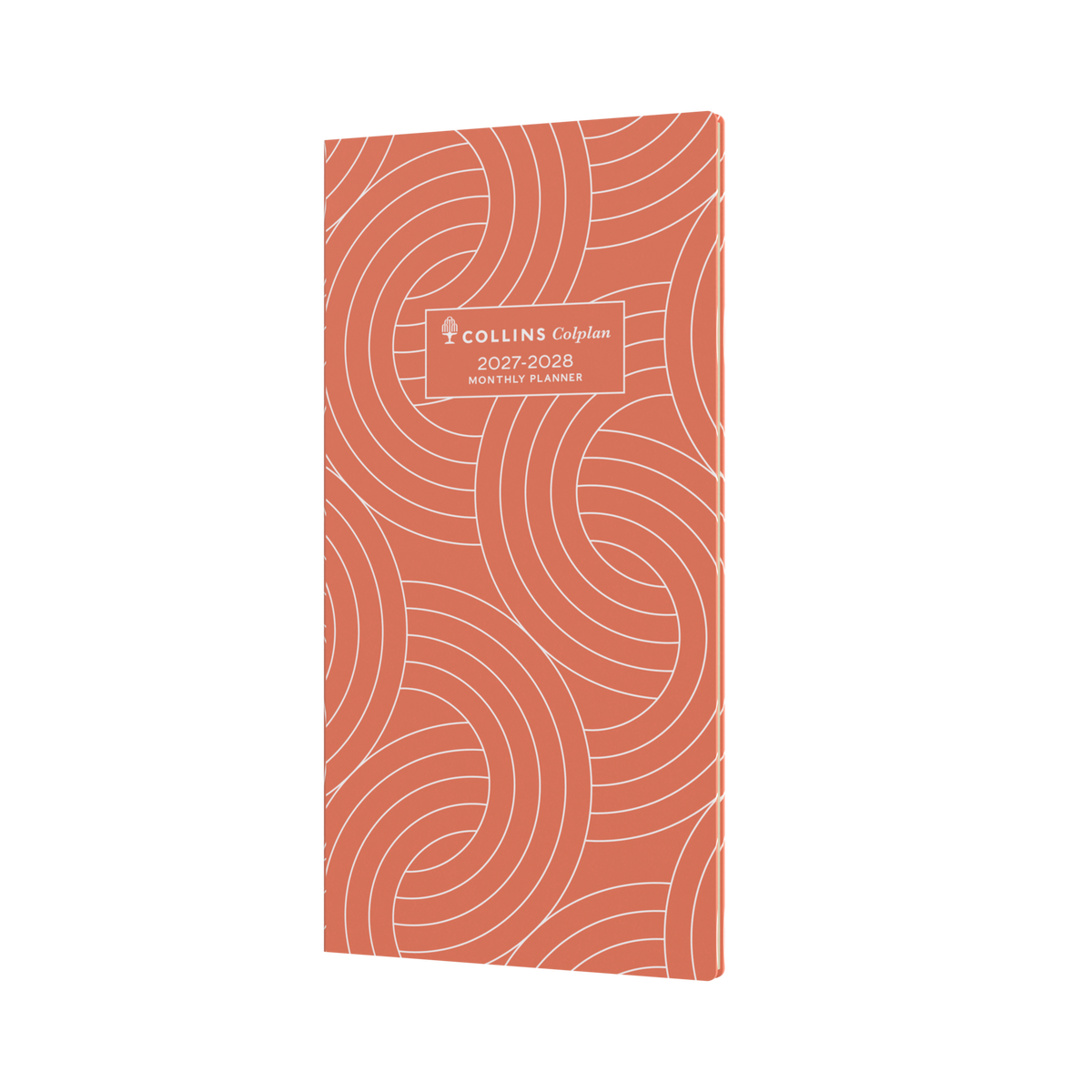 Collins Colplan 2027 Planner Diary (B6/7, Month to View, 24 Months, 2027-2028) - Orange