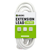 Moki Extension Lead - 3m White