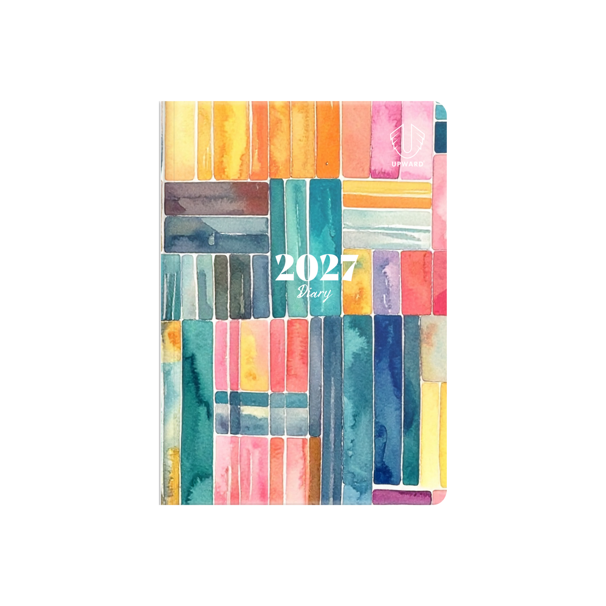 Upward Fashion 2027 Diary (B6, Week to View) - Pin Stripe
