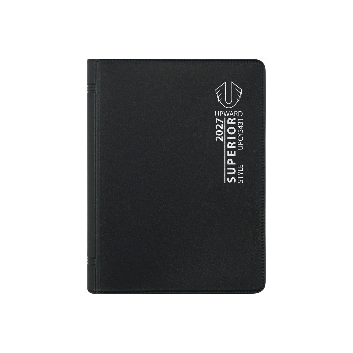 Upward Superior 2027 Pocket Diary (A7, Week to View) - Black