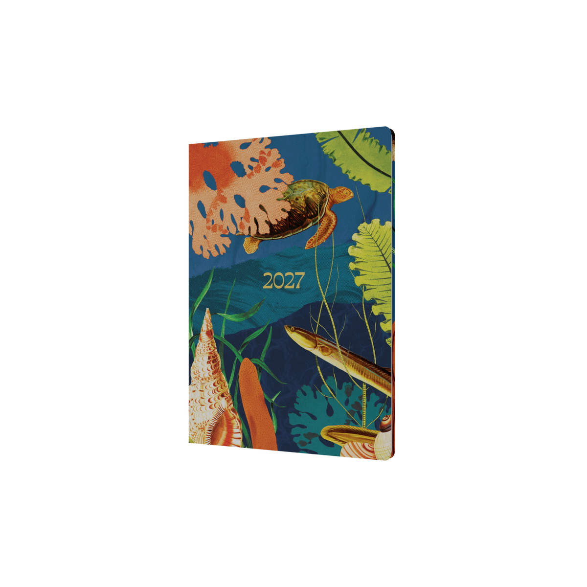 Collins Modern Organic 2027 Diary (A5, Week to View) - Turtle