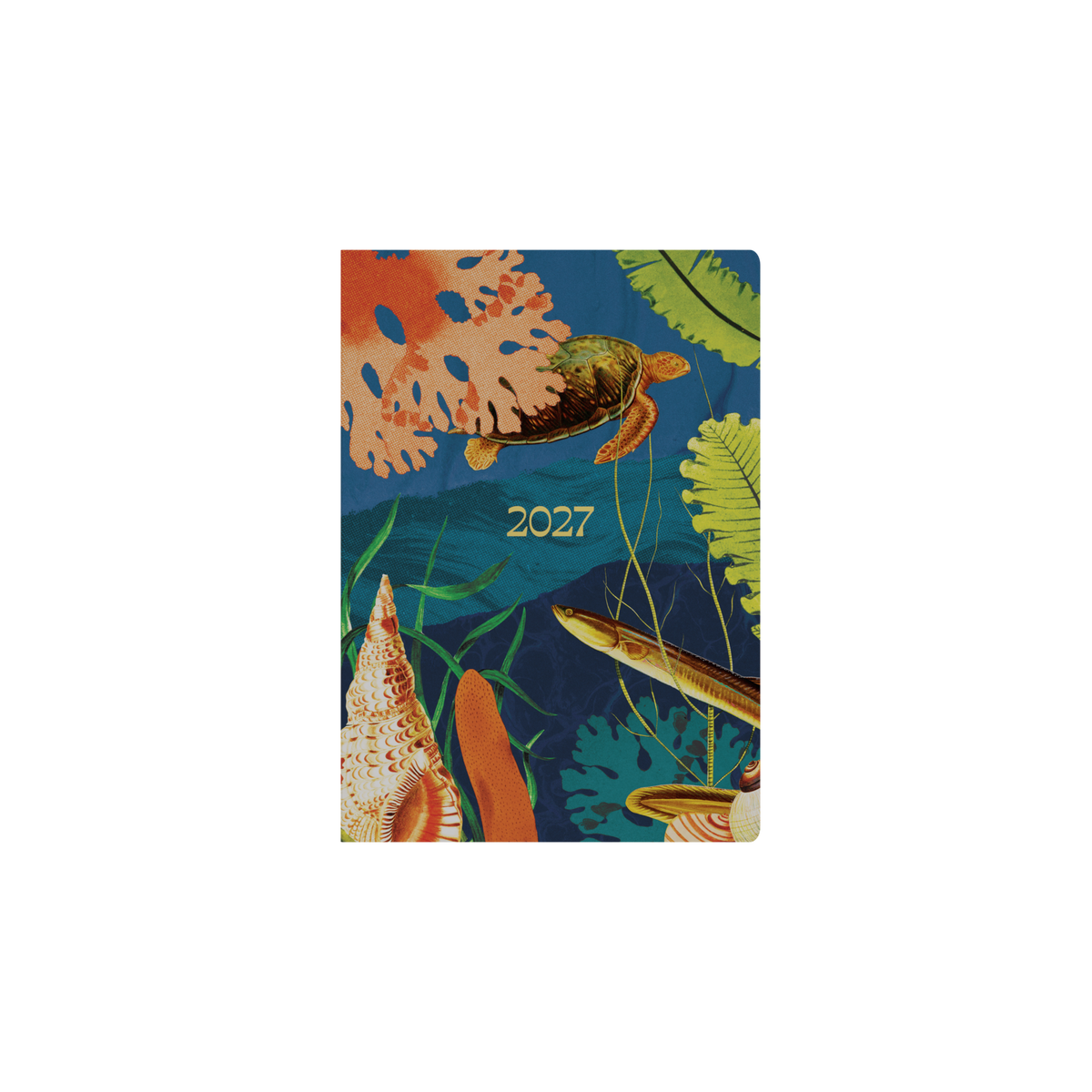 Collins Modern Organic 2027 Diary (A5, Week to View) - Turtle - view 2