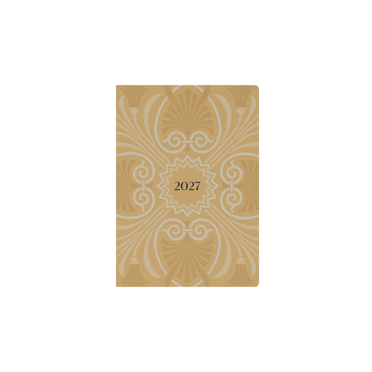 Collins Lavish Lux 2027 Diary (A5, Week to View) - Yellow - view 2