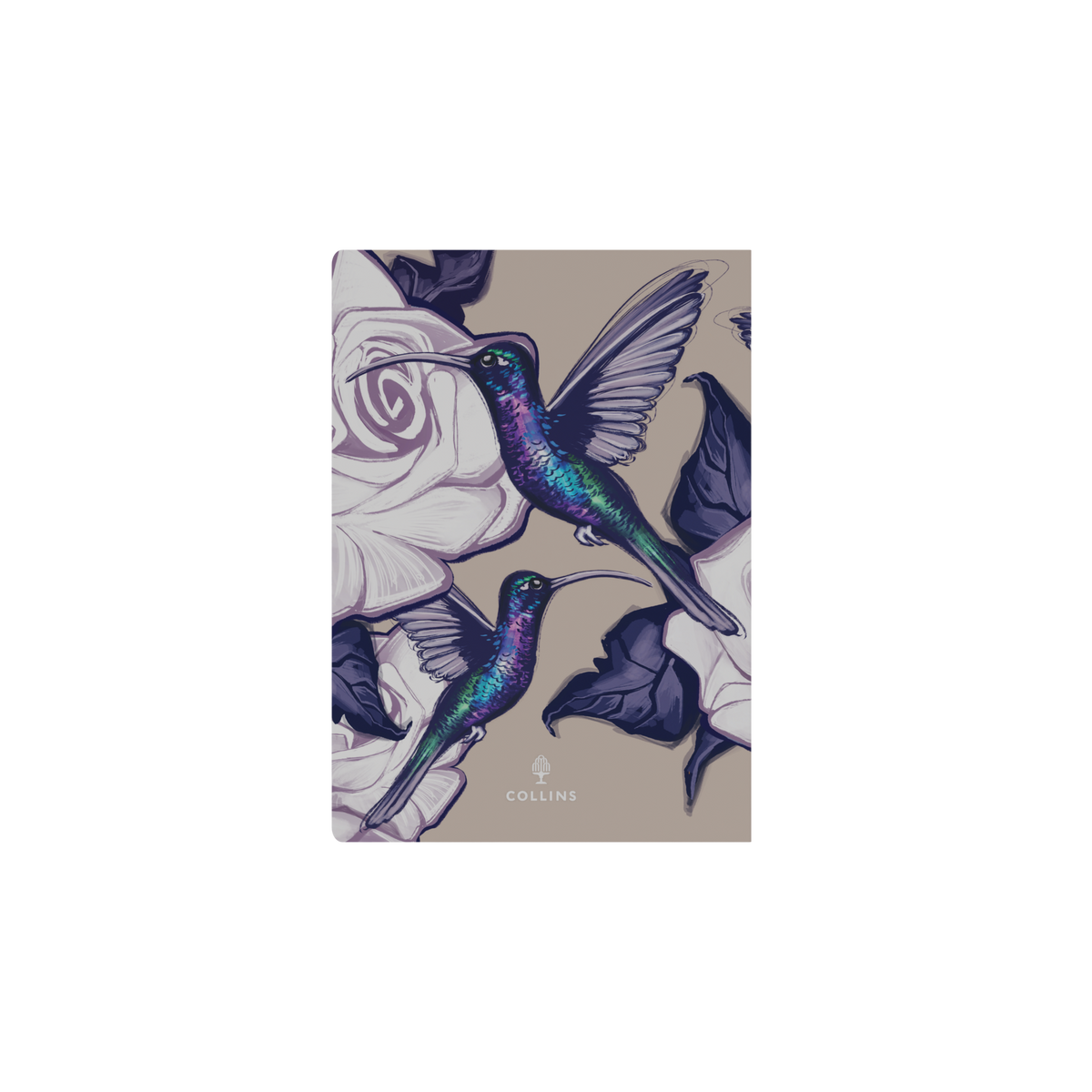 Collins Billy Blue The Roses 2027 Diary (A5, Week to View) - Hummingbird - view 3