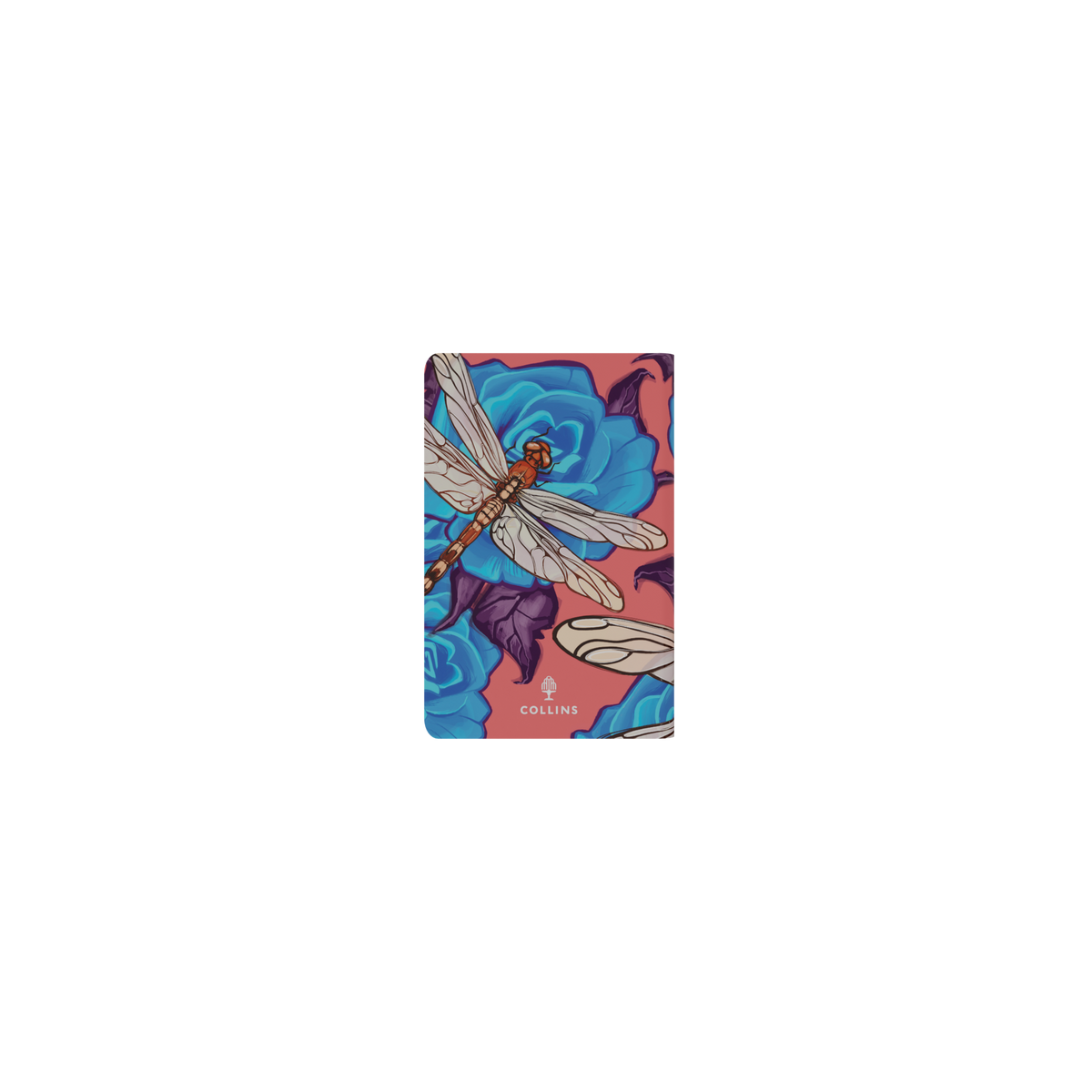 Collins Billy Blue The Roses 2027 Pocket Diary (132 x 85mm, Week to View) - Dragonfly - view 3