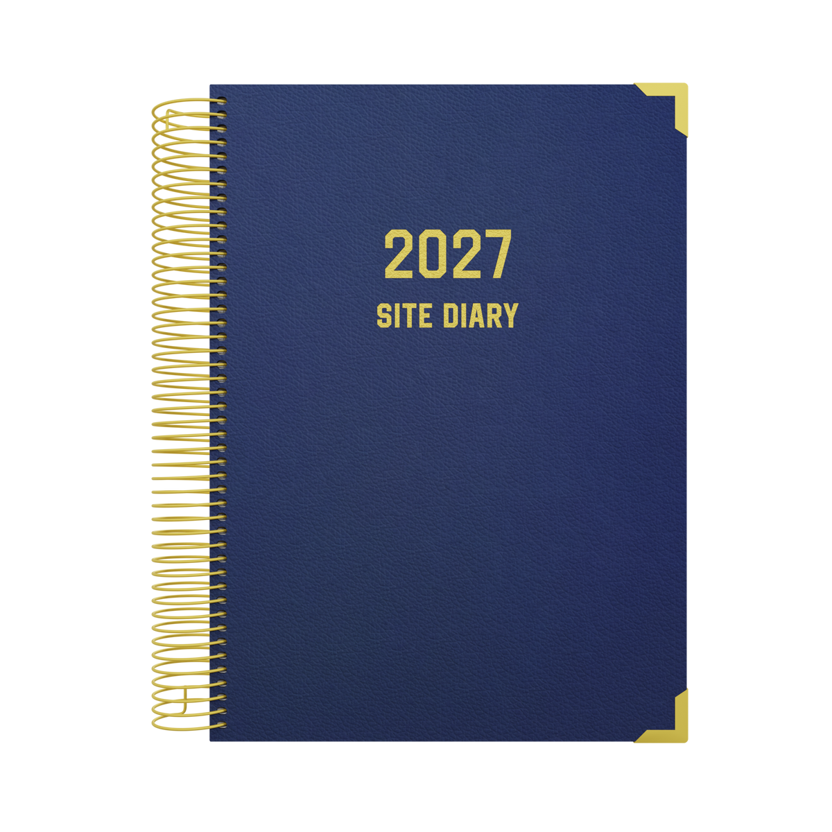Collins 2027 Site Diary (A4, Day to a Page) - Navy - view 2