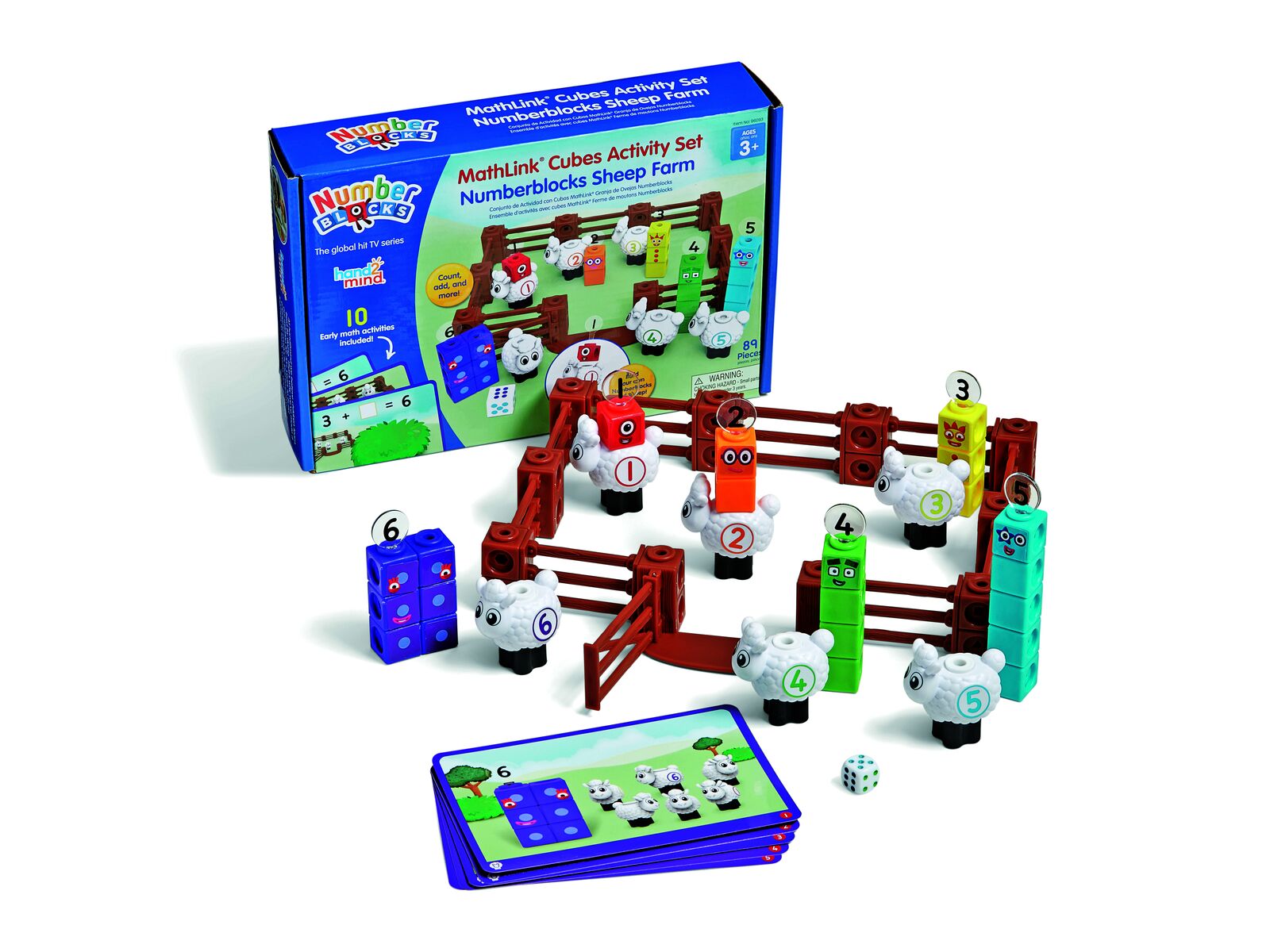 MathLink® Cubes Activity Set Numberblocks® Sheep Farm