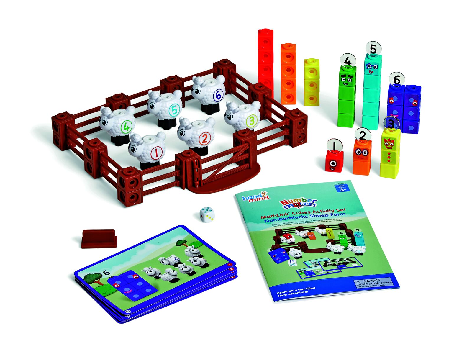 MathLink® Cubes Activity Set Numberblocks® Sheep Farm